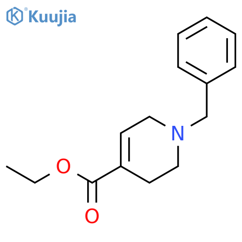 Ethyl1-benzyl-1,2,3,6-tetrahydropyridine-4-carboxylate structure