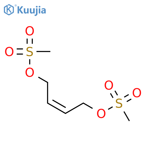 Cis-1,4-Bis-(Methylsulfonyloxy)-But-2-Ene structure