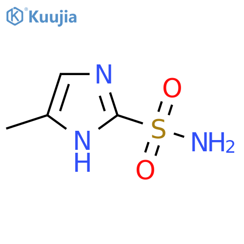 4-methyl-1H-imidazole-2-sulfonamide structure