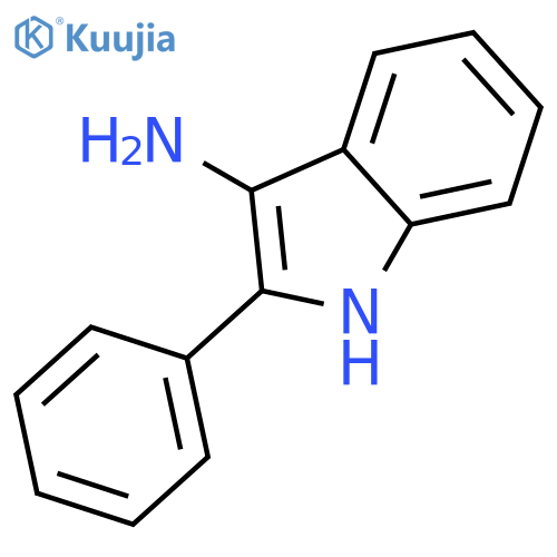 2-phenyl-1H-Indol-3-amine structure