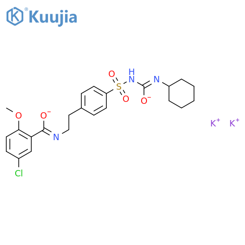 Glibenclamide potassium salt structure