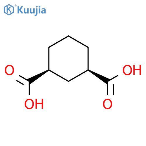 cis-cyclohexane-1,3-dicarboxylic acid structure