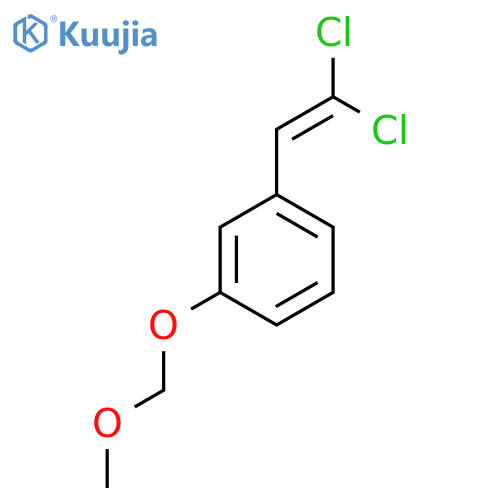 1-(2,2-Dichloroethenyl)-3-(methoxymethoxy)benzene structure