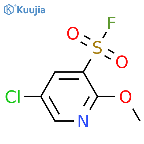 5-Chloro-2-methoxypyridine-3-sulfonyl fluoride structure