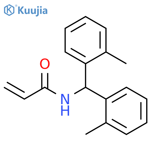 N-bis(2-methylphenyl)methylprop-2-enamide structure