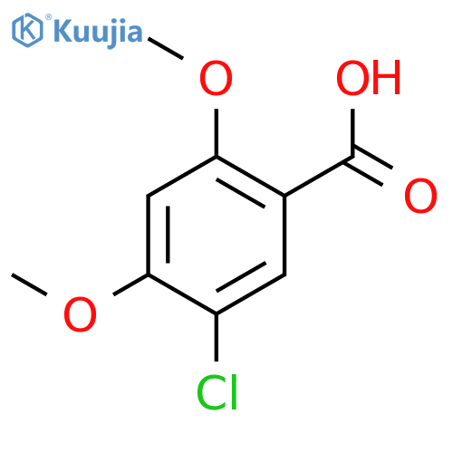 5-Chloro-2,4-dimethoxy-benzoic Acid structure