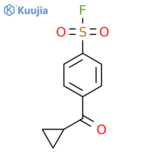 4-(Cyclopropanecarbonyl)benzenesulfonyl fluoride structure
