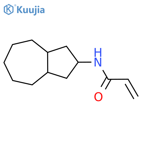 N-(decahydroazulen-2-yl)prop-2-enamide structure