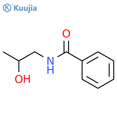 N-(2-Hydroxypropyl)benzamide structure