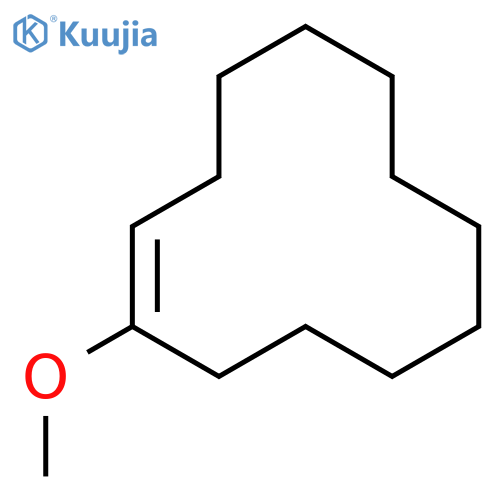 cyclododecene, 1-methoxy-, (z)- structure