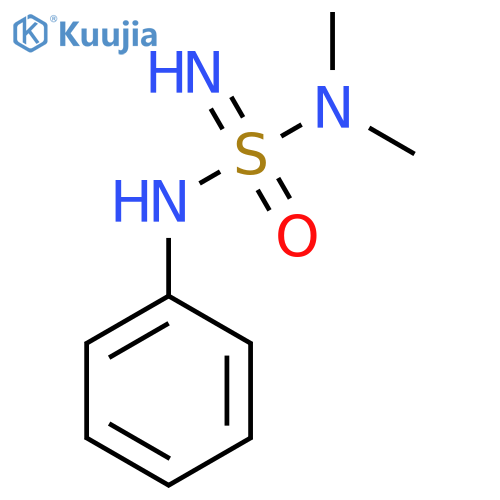dimethyl(phenyl-S-aminosulfonimidoyl)amine structure
