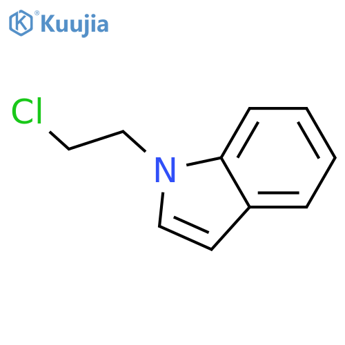 1-(2-chloroethyl)-1H-Indole structure