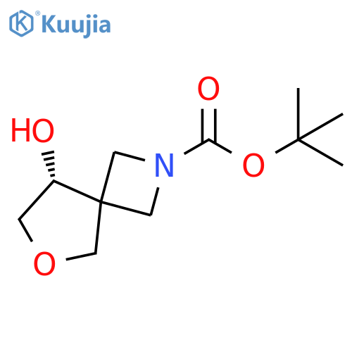 tert-butyl (8R)-8-hydroxy-6-oxa-2-azaspiro[3.4]octane-2-carboxylate structure