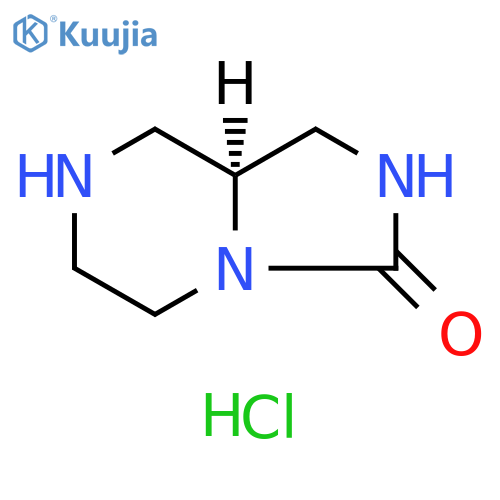 (8aS)-2,5,6,7,8,8a-hexahydro-1H-imidazo[1,5-a]pyrazin-3-one;hydrochloride structure