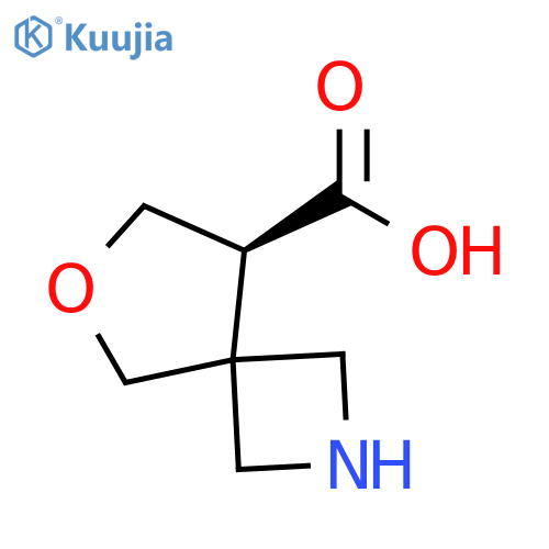 (8S)-6-oxa-2-azaspiro[3.4]octane-8-carboxylic acid structure