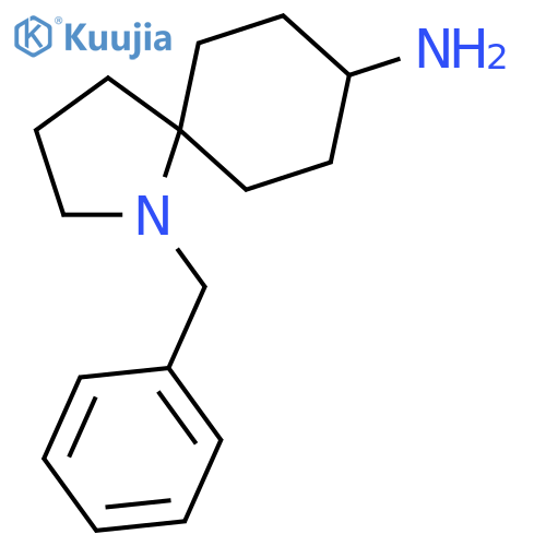 1-benzyl-1-azaspiro[4.5]decan-8-amine structure