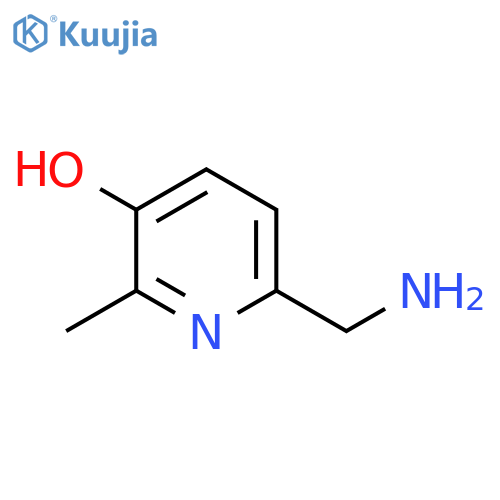 6-(aminomethyl)-2-methyl-pyridin-3-ol structure
