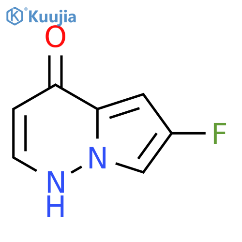 6-Fluoropyrrolo[1,2-b]pyridazin-4(1H)-one structure