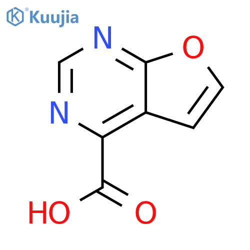 furo[2,3-d]pyrimidine-4-carboxylic acid structure