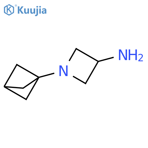 1-{bicyclo[1.1.1]pentan-1-yl}azetidin-3-amine structure