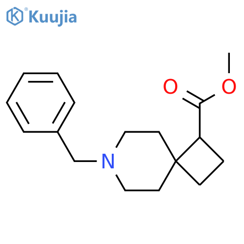 methyl 7-benzyl-7-azaspiro[3.5]nonane-3-carboxylate structure