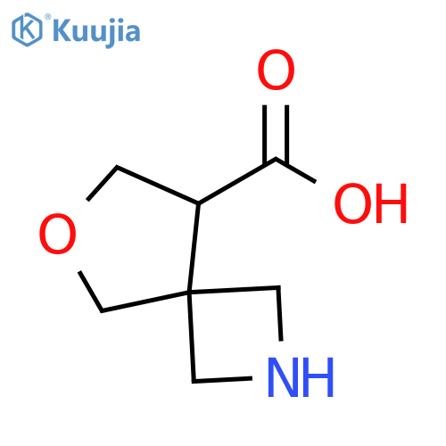 6-Oxa-2-azaspiro[3.4]octane-8-carboxylic acid structure