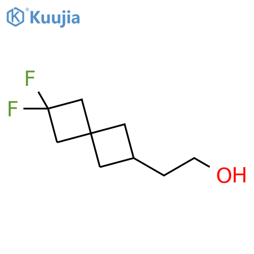 2-(2,2-difluorospiro[3.3]heptan-6-yl)ethanol structure