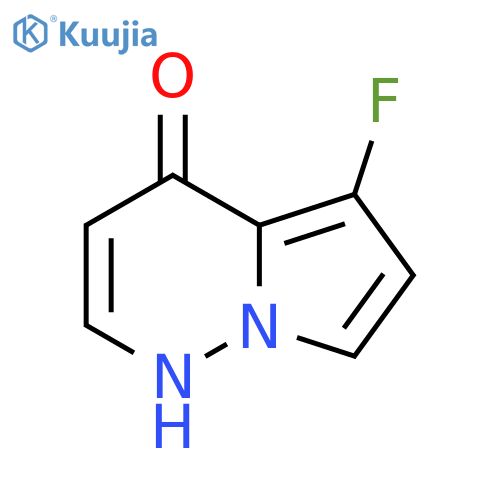 5-fluoro-1H-pyrrolo[1,2-b]pyridazin-4-one structure