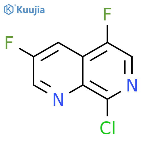 8-chloro-3,5-difluoro-1,7-naphthyridine structure