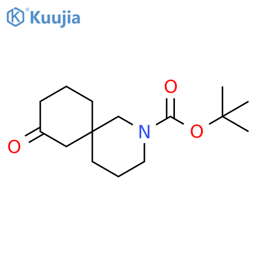 tert-butyl 8-oxo-2-azaspiro[5.5]undecane-2-carboxylate structure