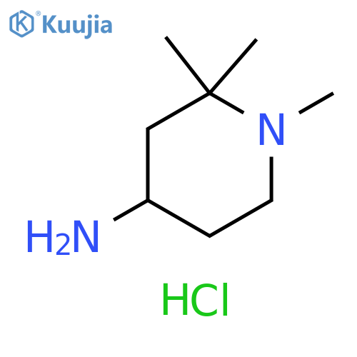 1,2,2-trimethylpiperidin-4-amine;dihydrochloride structure