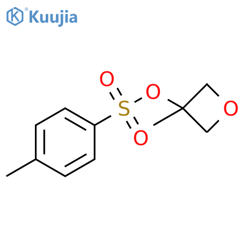3-methyloxetan-3-yl 4-methylbenzene-1-sulfonate structure