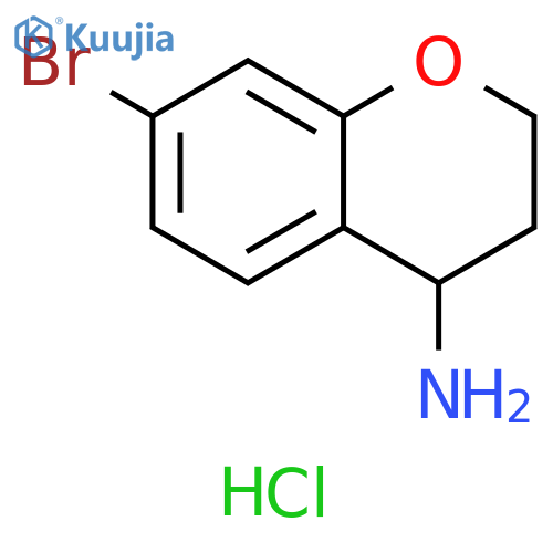 7-bromochroman-4-amine;hydrochloride structure