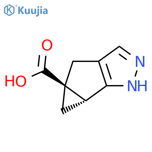 rac-(2R,4S)-8,9-diazatricyclo4.3.0.0,2,4nona-1(6),7-diene-4-carboxylic acid, cis structure