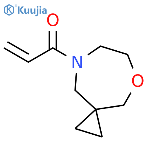1-{5-oxa-8-azaspiro2.6nonan-8-yl}prop-2-en-1-one structure