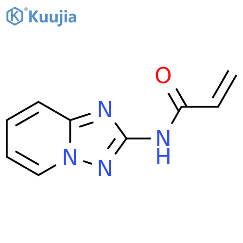 N-[1,2,4]Triazolo[1,5-a]pyridin-2-yl-2-propenamide structure