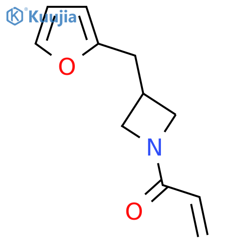 1-3-(furan-2-ylmethyl)azetidin-1-ylprop-2-en-1-one structure