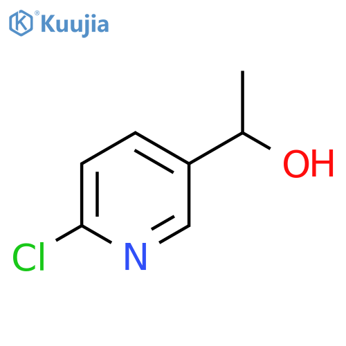 6-chloro-a-methyl-3-Pyridinemethanol structure