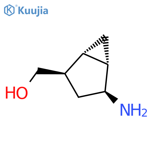 [(1R,2R,4S,5S)-4-aminobicyclo[3.1.0]hexan-2-yl]methanol structure