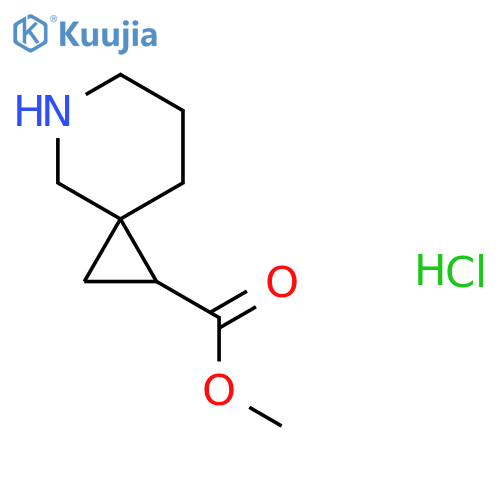 Methyl 5-azaspiro[2.5]octane-1-carboxylate hydrochloride structure