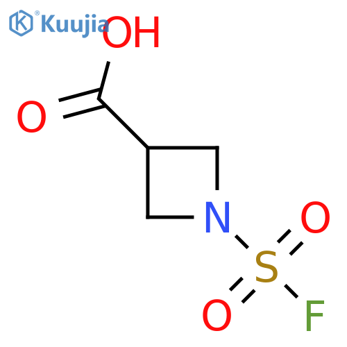 1-(Fluorosulfonyl)azetidine-3-carboxylic acid structure