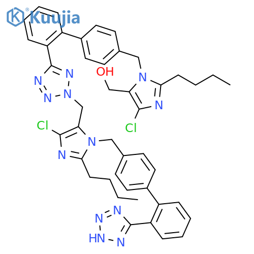 N2-Losartanyl-losartan (Losartan IMpurity) structure