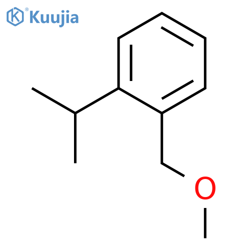 Benzene,1-(methoxymethyl)-2-(1-methylethyl)- structure