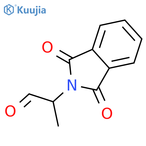 2H-Isoindole-2-acetaldehyde,1,3-dihydro-a-methyl-1,3-dioxo- structure