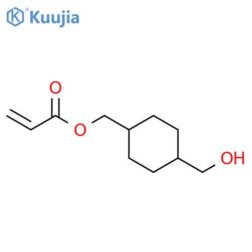 2-Propenoic acid,[4-(hydroxymethyl)cyclohexyl]methyl ester structure