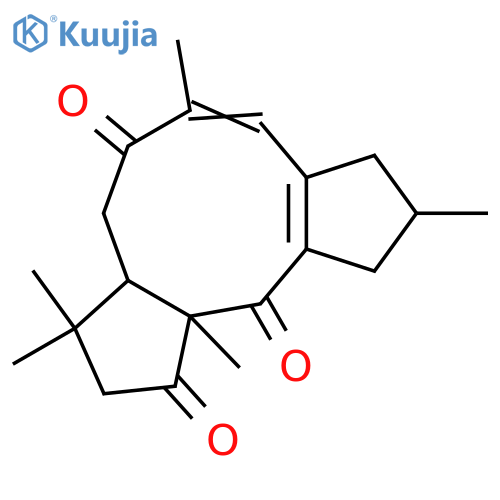 9,13-Cyclo-4(15),5-jatrophadiene-7,12,14-trione; (2α,9β,13α)-form structure