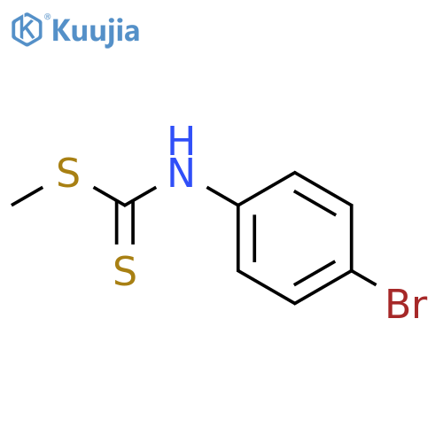 Carbamodithioic acid,(4-bromophenyl)-, methyl ester (9CI) structure