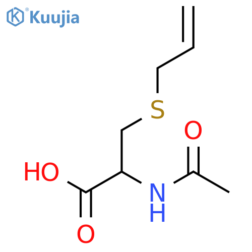 N-Acetyl-S-allyl-L-cysteine structure