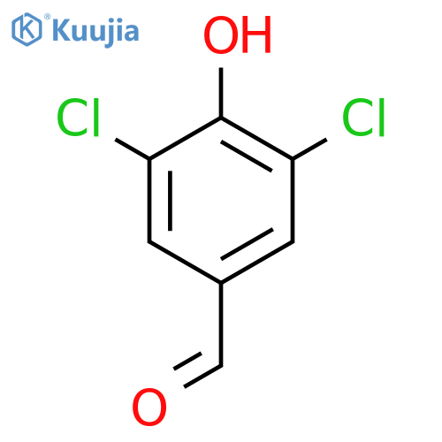 3,5-Dichloro-4-hydroxybenzaldehyde structure