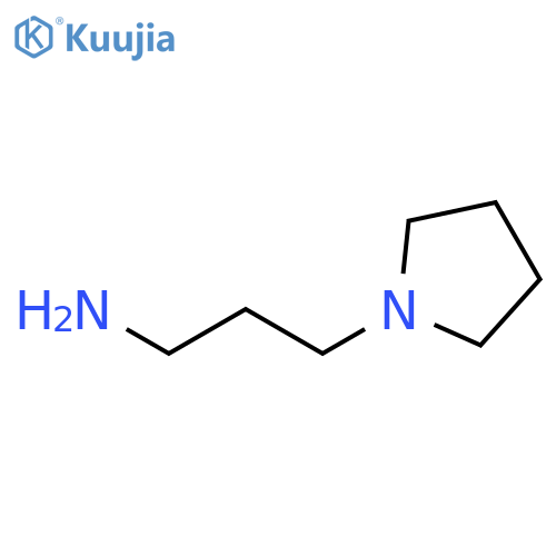 3-(pyrrolidin-1-yl)propan-1-amine structure
